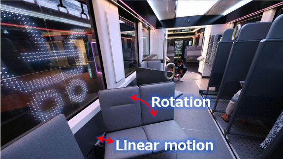 Flexible Configuration Seat