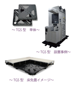 免震モジュール　TGS型